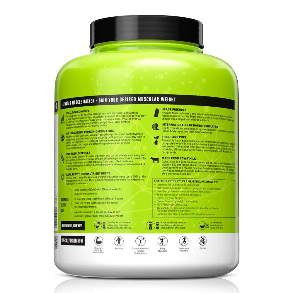 Avvatar Muscle Gainer | 2 Kg | - Image 2