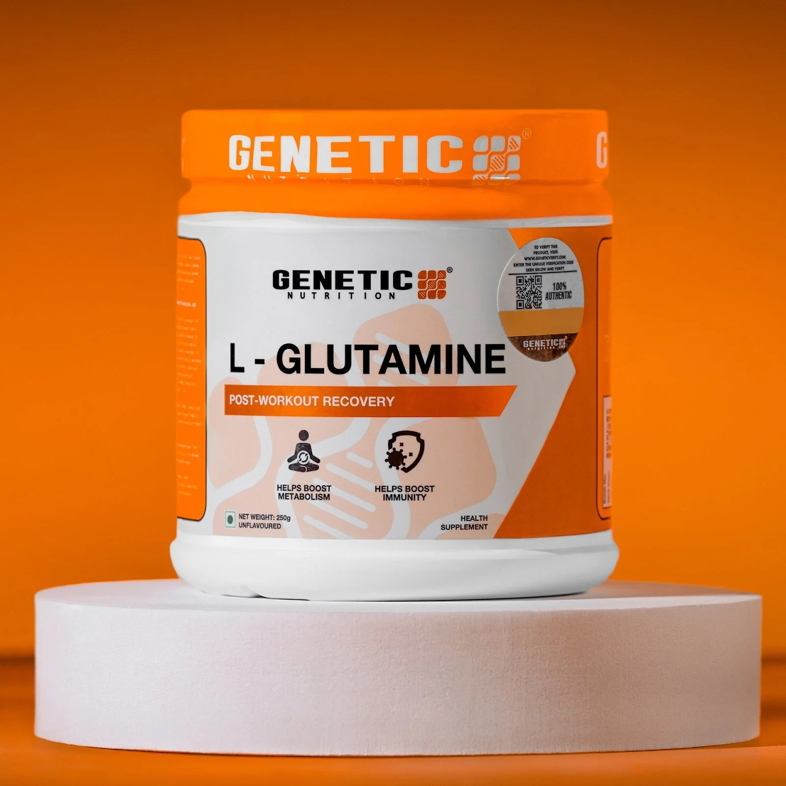 L Glutamine | Post Workout Recovery Supplement 250Gm