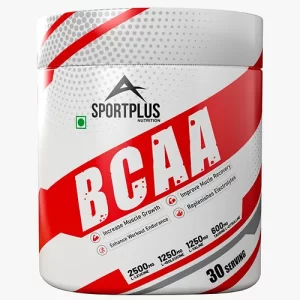 Sportplus Nutrition BCAA Supplement for Men & Women Unflavored (30 Serving)