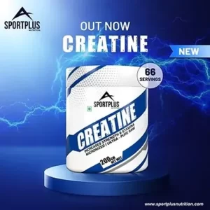 Sportplus Nutrition Creatine Supplement 100% Pure Pharmaceutical-grade Creatine Monohydrate