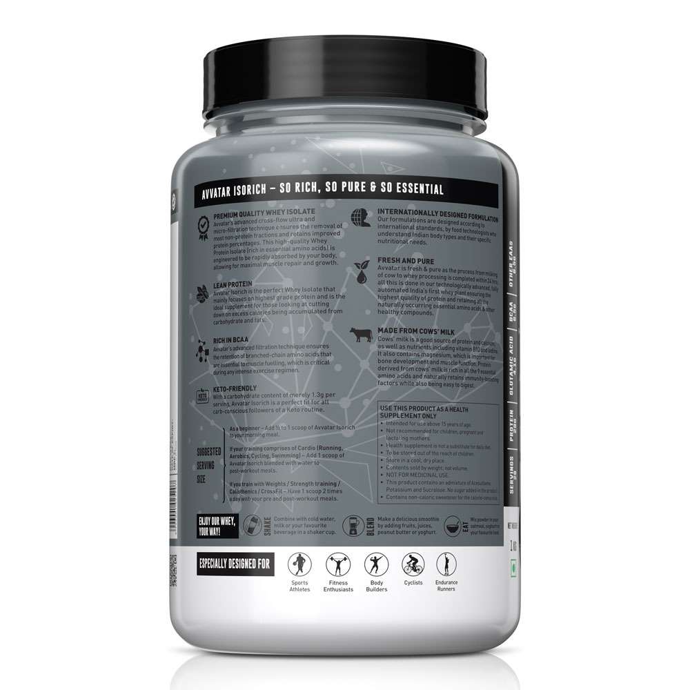 Avvatar Isorich Protein | 1 Kg - Image 2