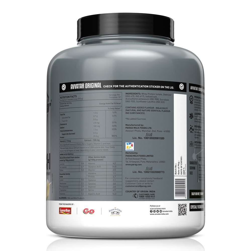 Avvatar Isorich Protein | 2 Kg - Image 3
