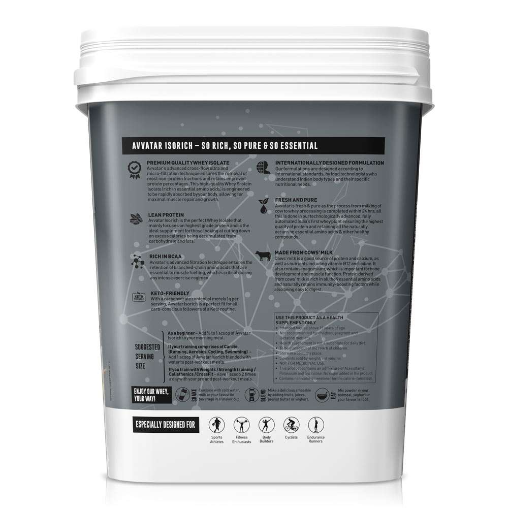 Avvatar Isorich Protein | 4 Kg - Image 2