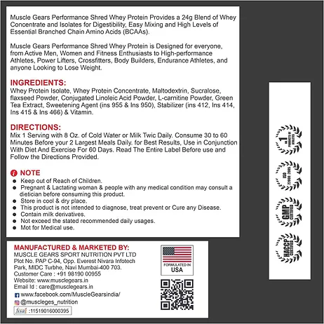 Shred Whey Protein |2Kg| - Image 2