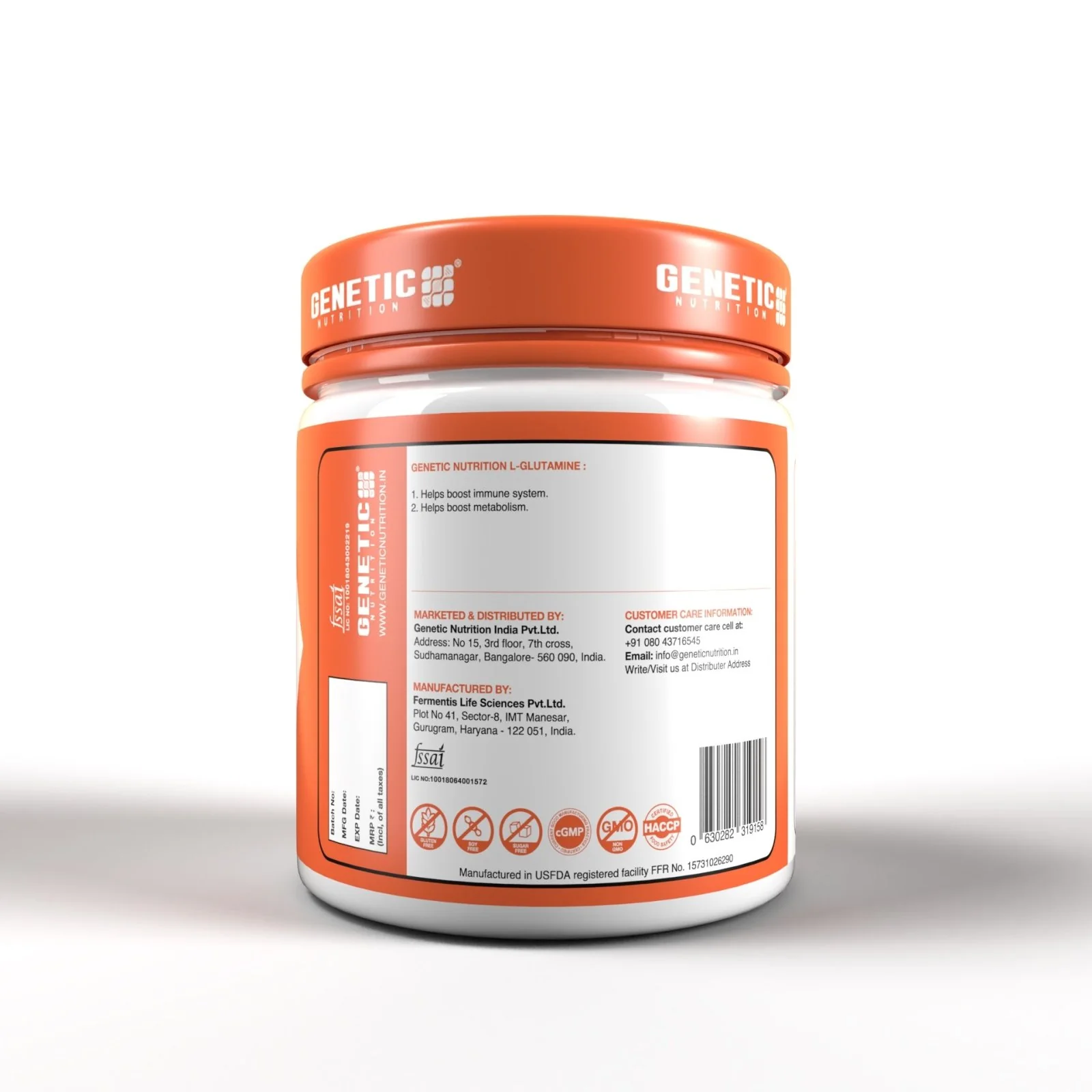 L Glutamine | Post Workout Recovery Supplement 250Gm - Image 2