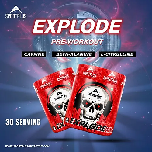 Sportplus Nutrition Explode pre workout (30 Serving) - Image 2
