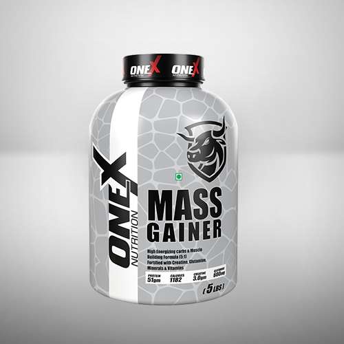 One-X Nutrition Mass Gainer Protein 1Kg - Image 2