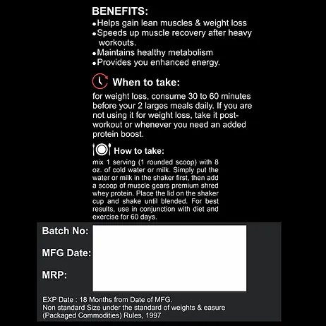 Shred Whey Protein |2Kg| - Image 4