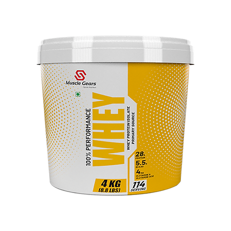 Performance Whey ( Whey Protein isolate) Grass Fad, EU Certified |4Kg|