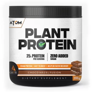 AS-IT-IS ATOM Plant Protein | 25g Protein | Amino Profile similar to Whey | Vegan