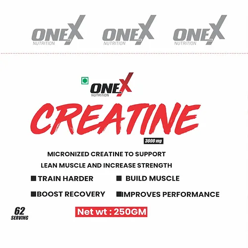 One-X Nutrition Creatine Supplement360 250Gm - Image 4