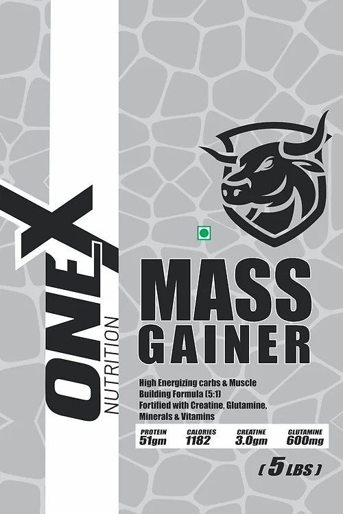 One-X Nutrition Mass Gainer 2Kg - Image 5