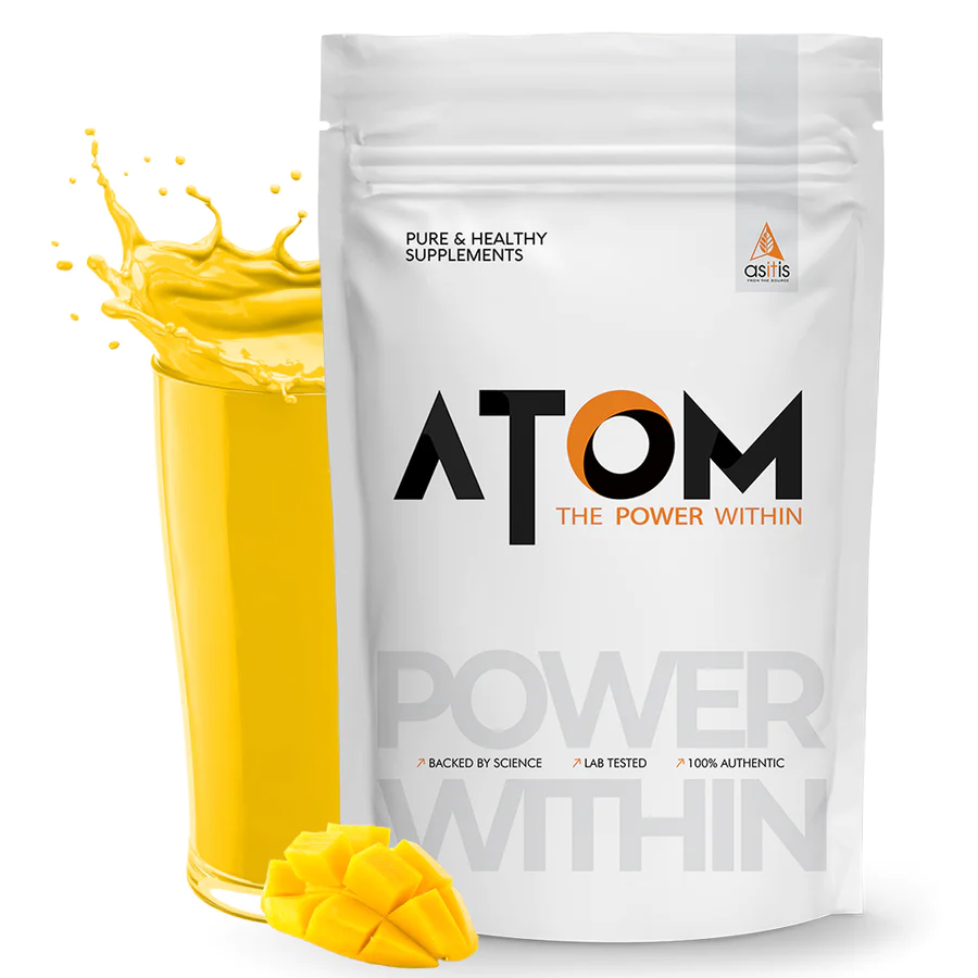 AS-IT-IS ATOM Whey Protein Isolate Ultra-Pure - 30g Protein